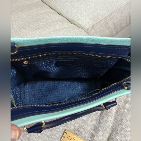 Kate Spade EUC Camryn Wellesley Tropical Stripe Coated Canvas - Picture 10 of 14